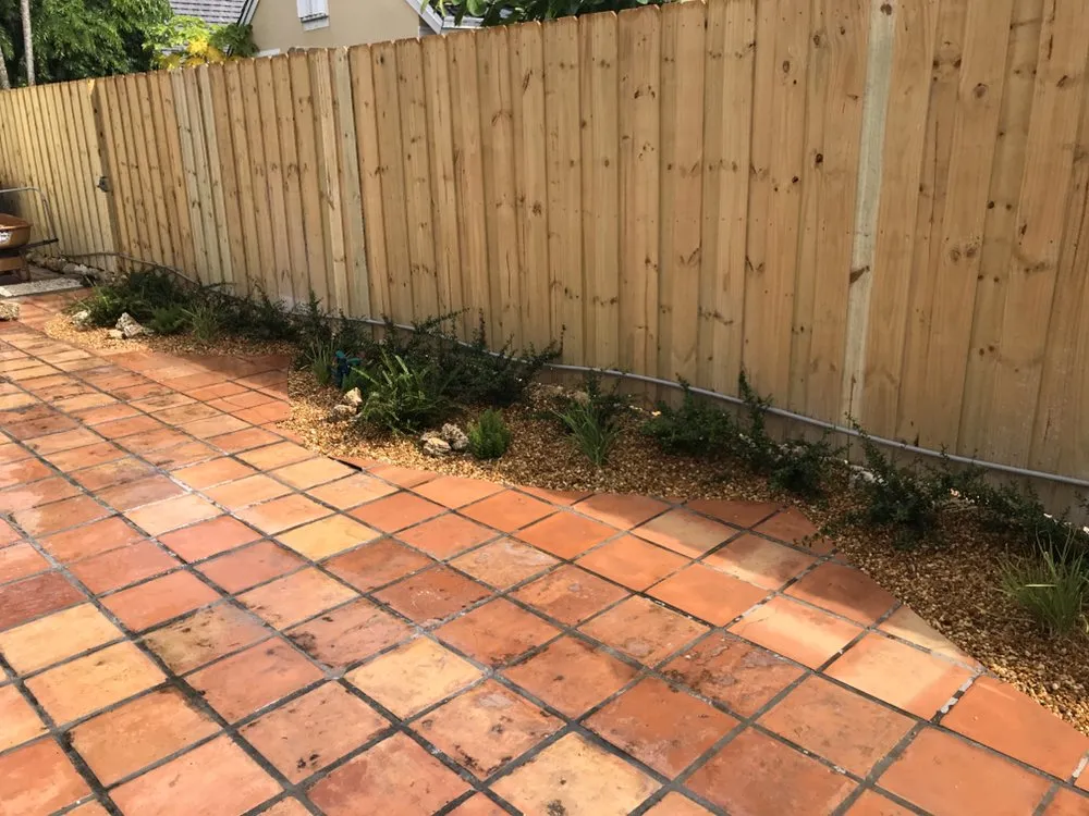 Local yard maintenance with custom design in North Miami, FL by AML Exterior Decorators