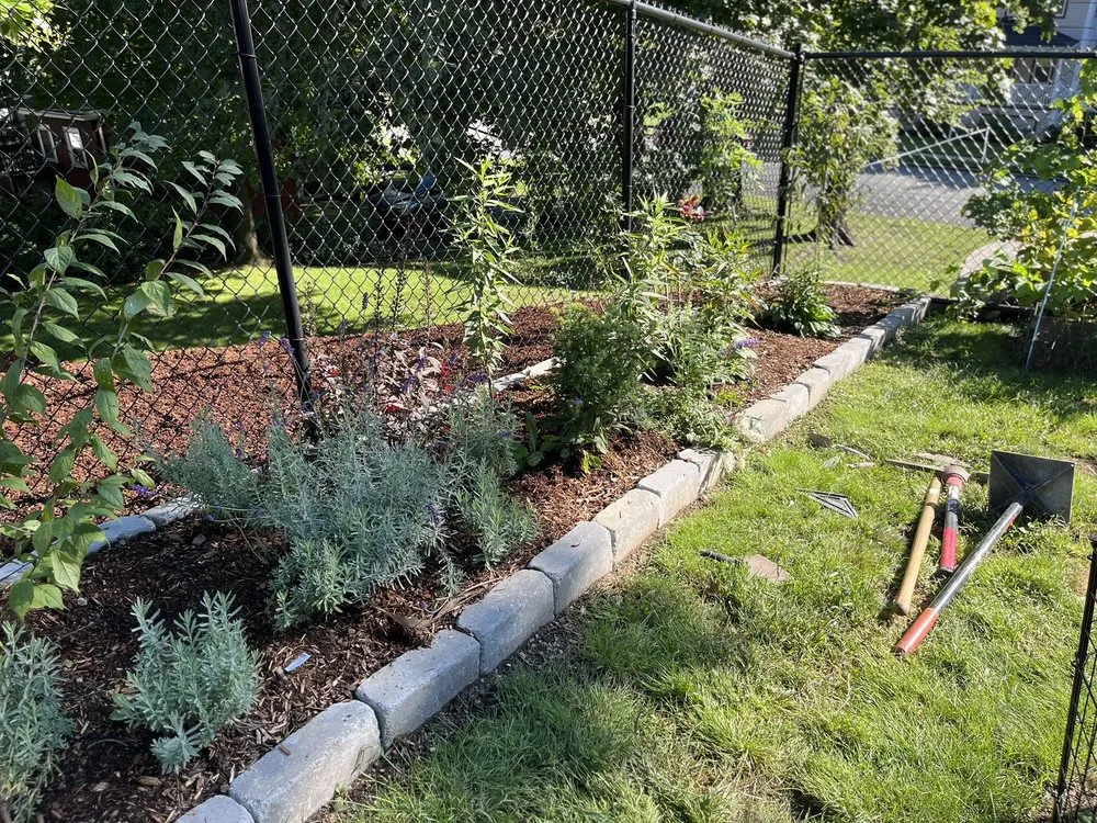 Custom yard cleanup service in Lynn, MA by AML Landscaping