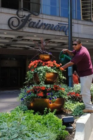 Custom landscape design in Carol Stream, IL by Amlings Interior Landscape