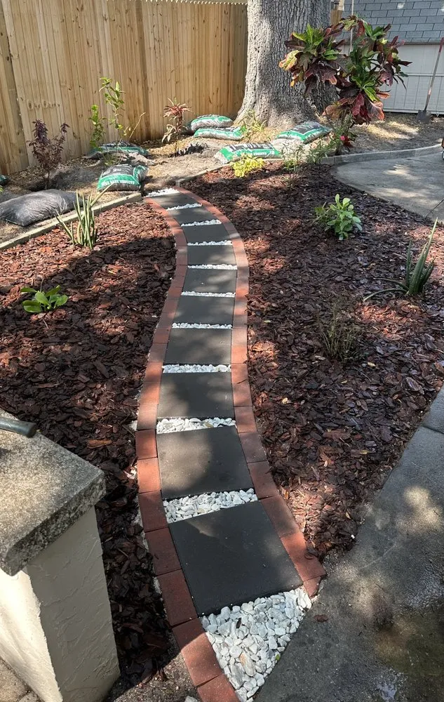 Affordable landscape design in Tampa, FL by AMP Landscaping