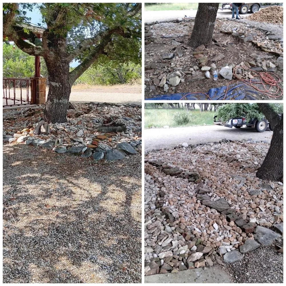 Custom residential landscaping with custom design across Bandera, TX - AMR Landscaping & Lawncare