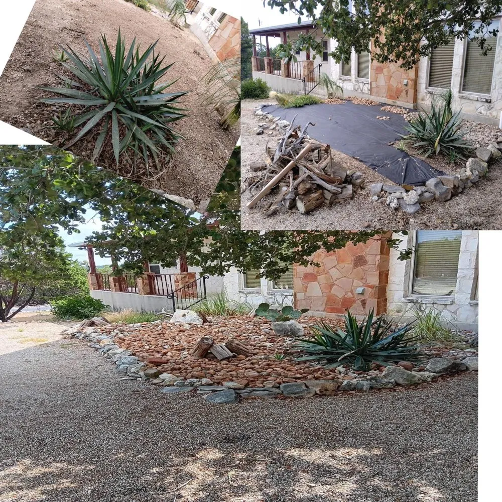Professional outdoor landscaping in Bandera, TX - AMR Landscaping & Lawncare