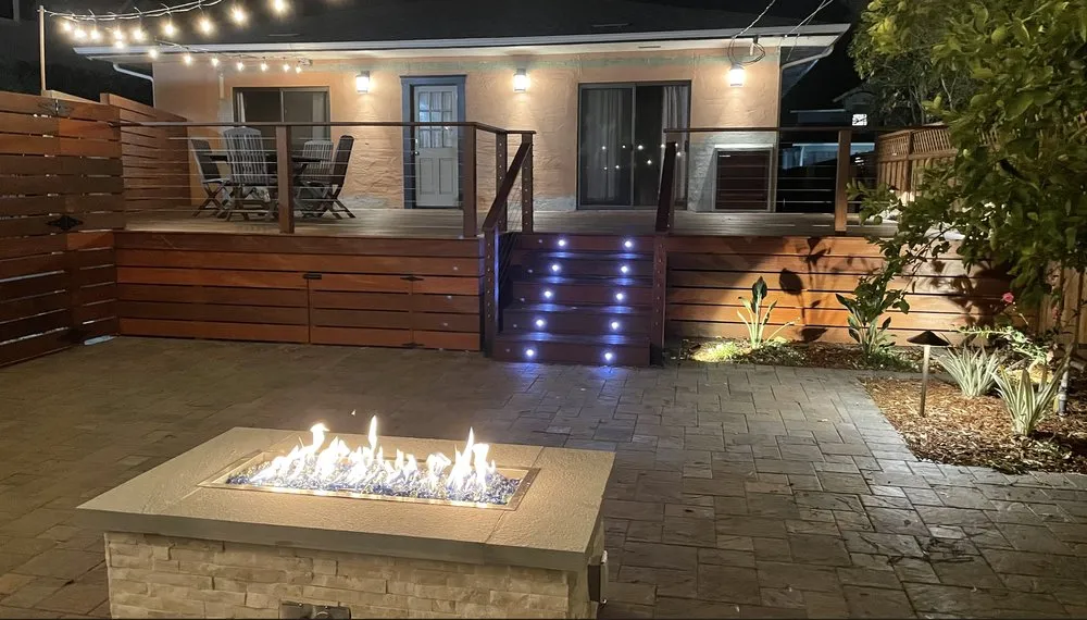 Custom landscape design for residential properties in Campbell, CA by AMS Construction