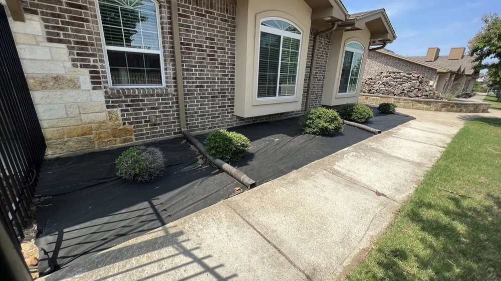 Local residential landscaping for year-round maintenance in Waxahachie, TX by AMS Landscaping