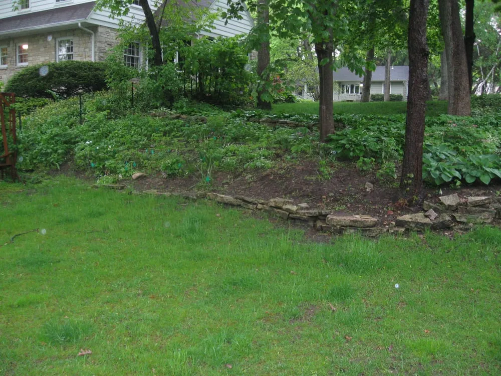 Custom residential landscaping in Stoughton, WI by AMS Lawn & Landscapes