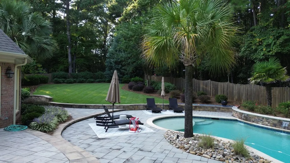 Professional residential landscaping for outdoor upgrades in Chapin, SC by AMS OUTDOOR SOLUTIONS