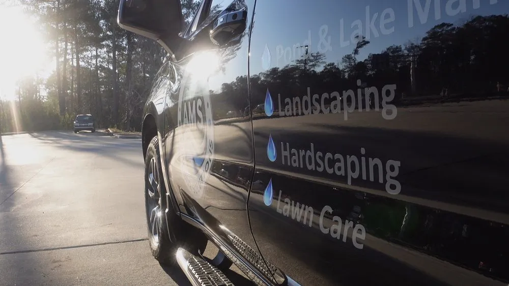 Custom garden landscaping for homes in Chapin, SC by AMS OUTDOOR SOLUTIONS