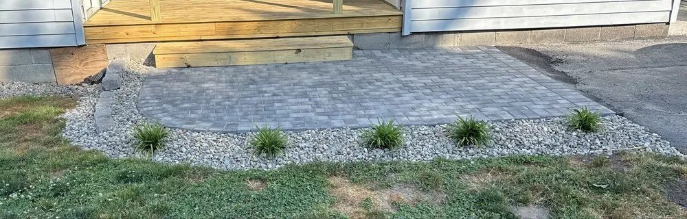 Affordable landscape installation for homes in Waterloo, NY by AMS Property Professional Services