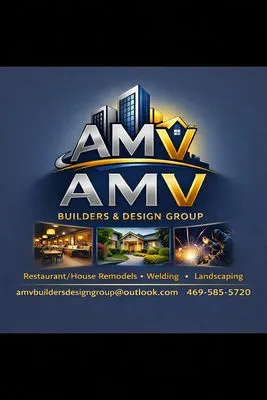 AMV Builders & Design group Logo