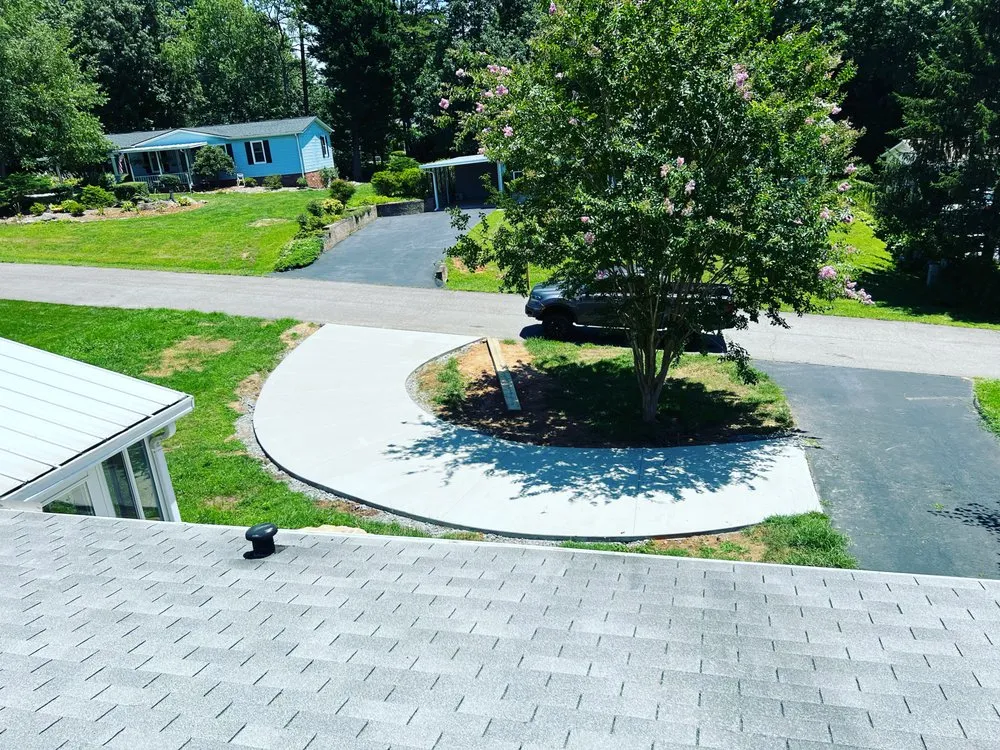 Expert landscape installation for homes in Fletcher, NC by A&N Land Services