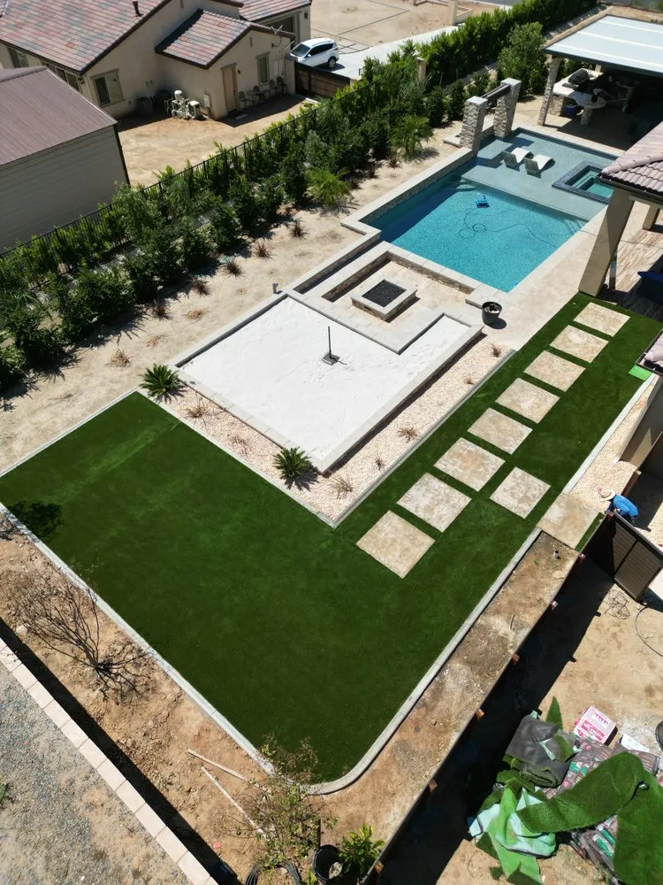 Expert landscape installation for outdoor upgrades in Highland, CA by A&N Landscaping