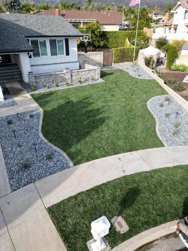 Top-rated lawn mowing service near you in Highland, CA by A&N Landscaping