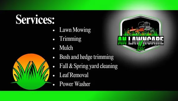 AN Lawncare Logo