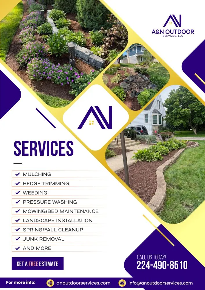Custom garden landscaping for outdoor upgrades across Mt Prospect, IL - A&N Outdoor Services