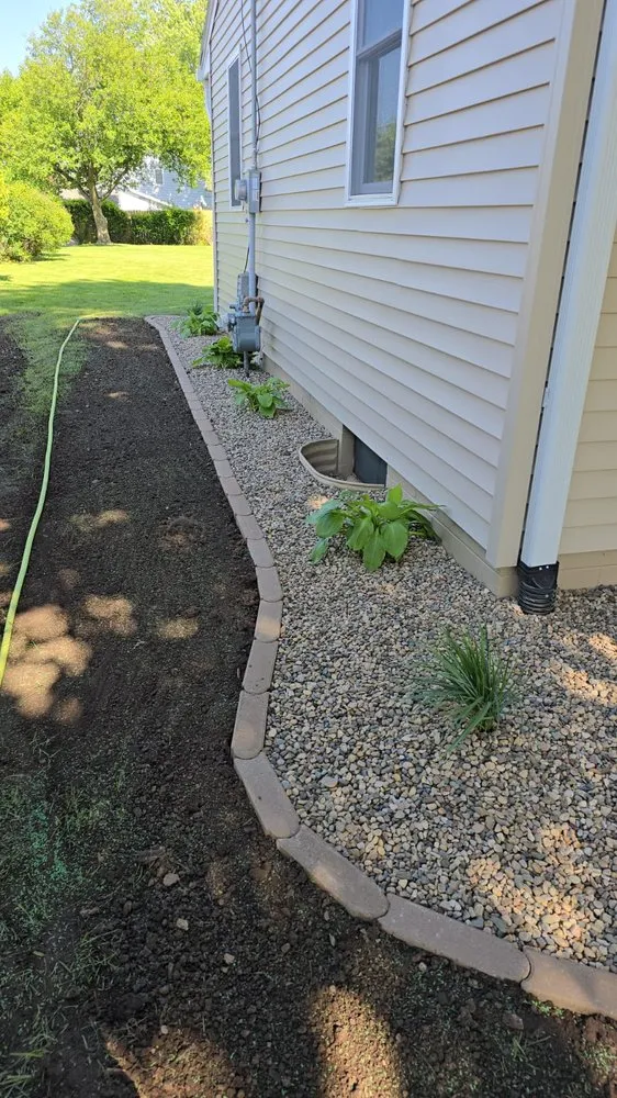 Expert garden landscaping for residential properties across Marshalltown, IA - Analco's Landscaping & Construction