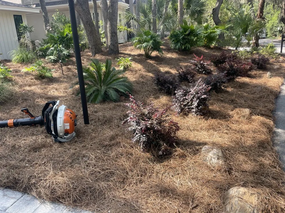 Custom outdoor landscaping for outdoor upgrades in Hilton Head Island, SC by Anchor Land Services