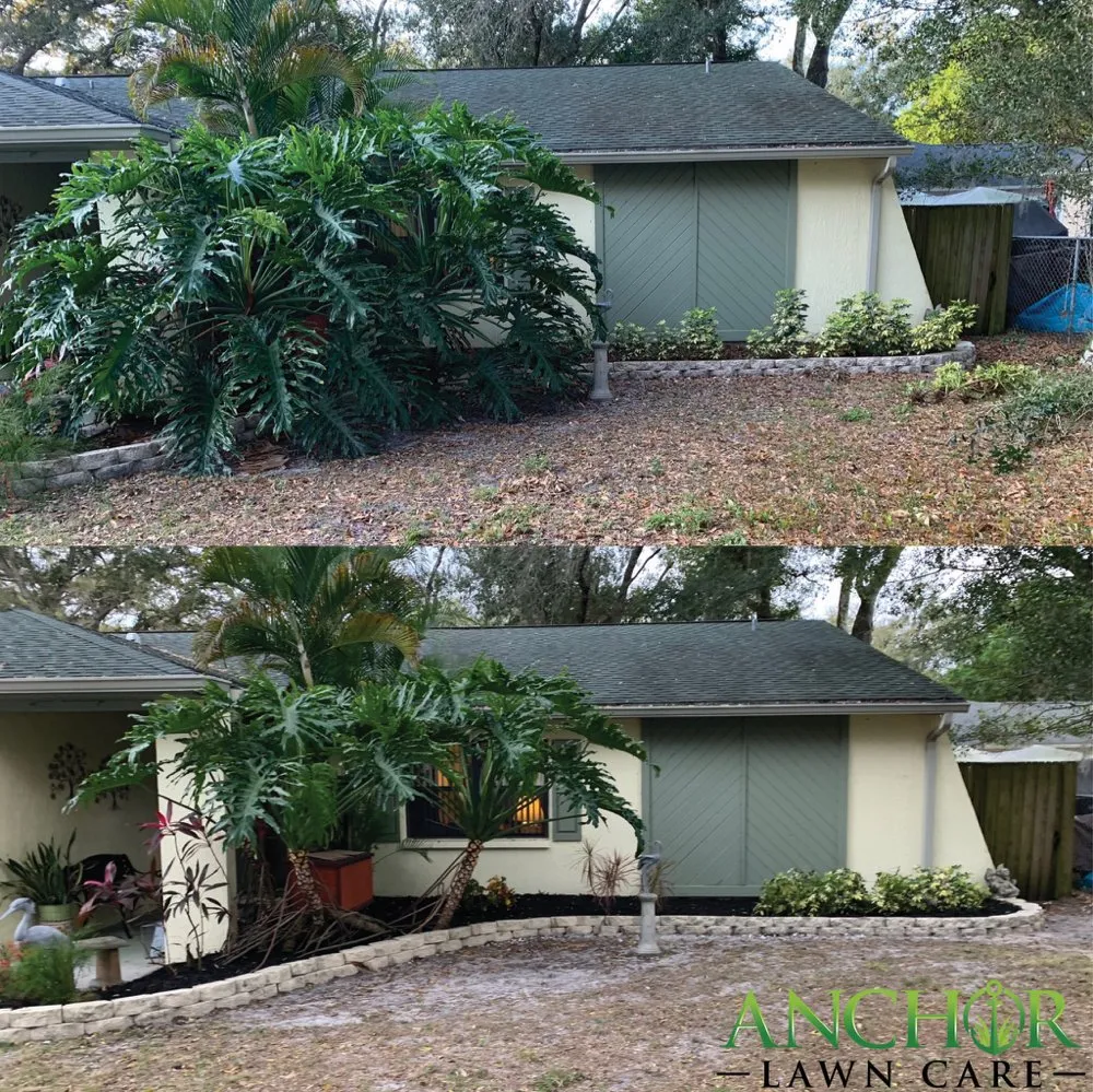 Reliable lawn mowing service for homes in New Port Richey, FL by Anchor Lawn Care