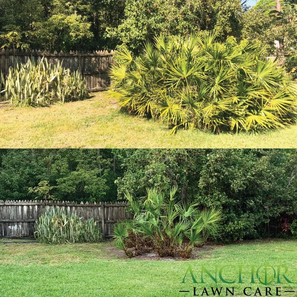 Custom outdoor landscaping in New Port Richey, FL by Anchor Lawn Care