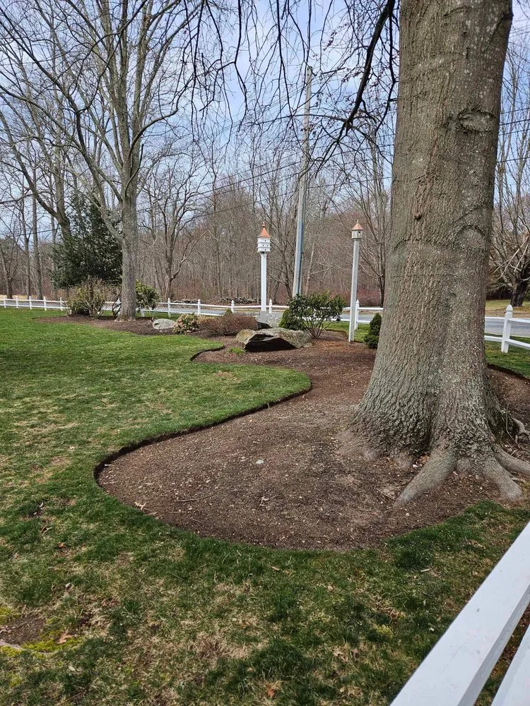 Custom residential landscaping with custom design in East providence, RI by Andarios Property Management