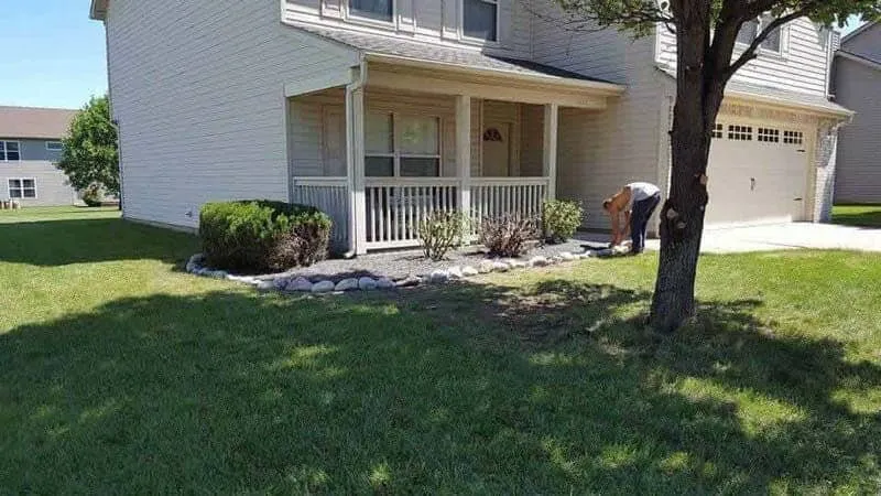 Local landscape installation in Lafayette, IN - Anderson & Wright Landscaping