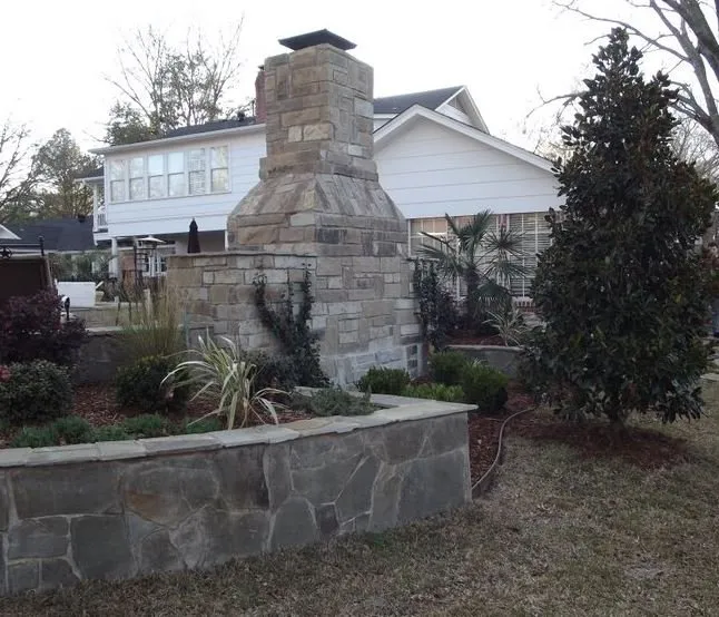 Custom lawn care service with custom design in Flint, TX by Anderson Custom Landscaping