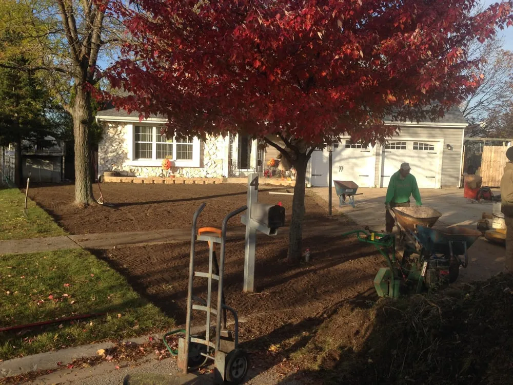 Expert lawn care service with custom design in Bartlett, IL by Anderson Davis Landscaping