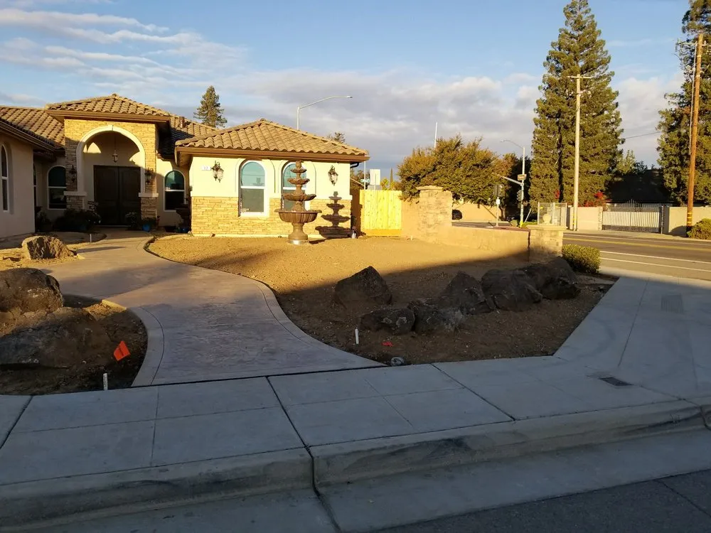 Expert lawn mowing service for outdoor upgrades in Fresno, CA by Anderson Landscaping