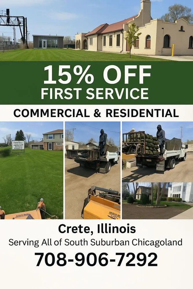 Reliable yard maintenance in Crete, IL - Anderson Lawn and Landscaping Services