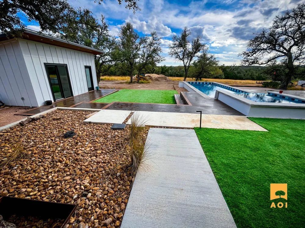 Expert yard cleanup service for outdoor upgrades in Fredericksburg, TX by ANDERSON OUTDOOR