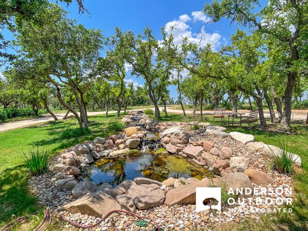 Expert yard maintenance in Fredericksburg, TX by ANDERSON OUTDOOR