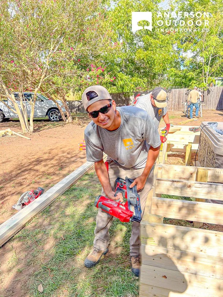 Expert yard maintenance for beautiful yards in Fredericksburg, TX by ANDERSON OUTDOOR