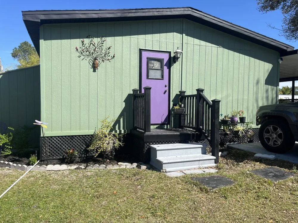 Custom garden landscaping in Punta Gorda, FL by Anderson’s Home Projects