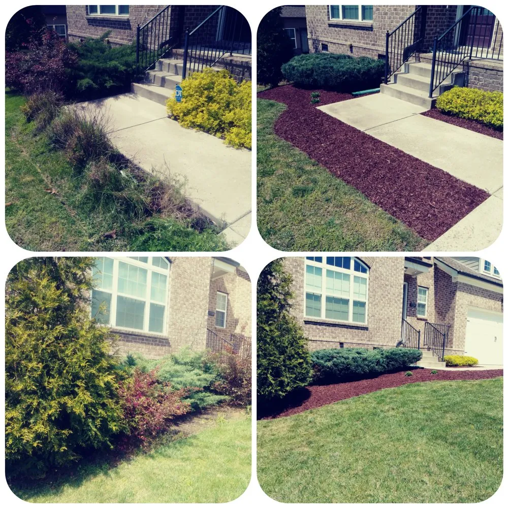 Professional landscape installation for homes in Smyrna, TN by Anderson’s Lawn & Landscape