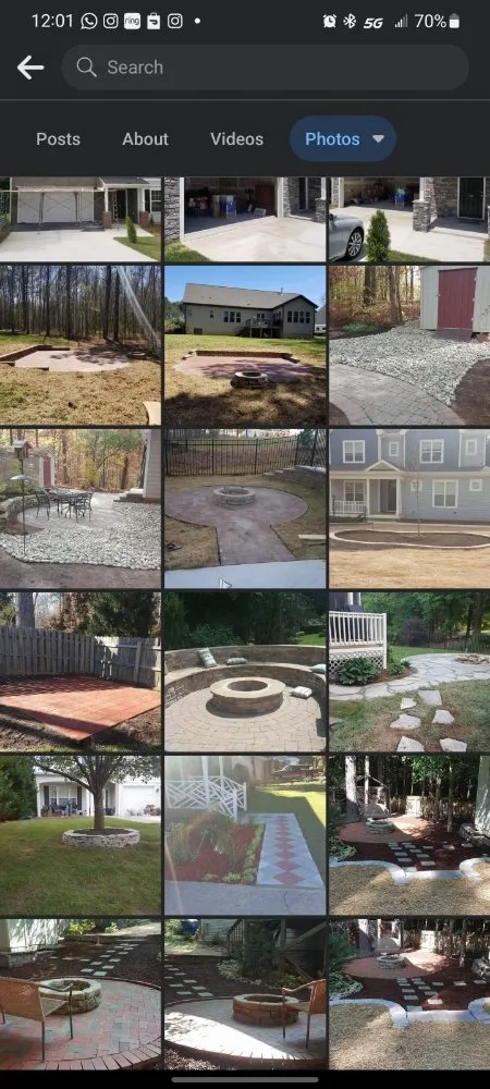 Professional landscape installation near you in Wake Forest, NC by Andoney Professional Services