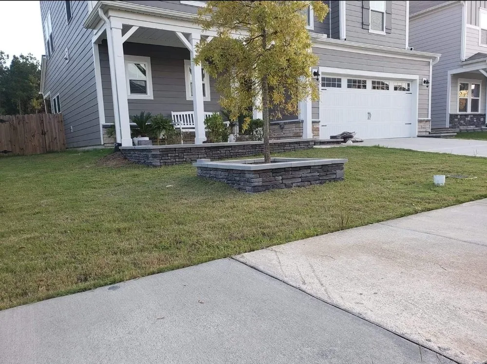 Expert outdoor landscaping in Wake Forest, NC by Andoney Professional Services