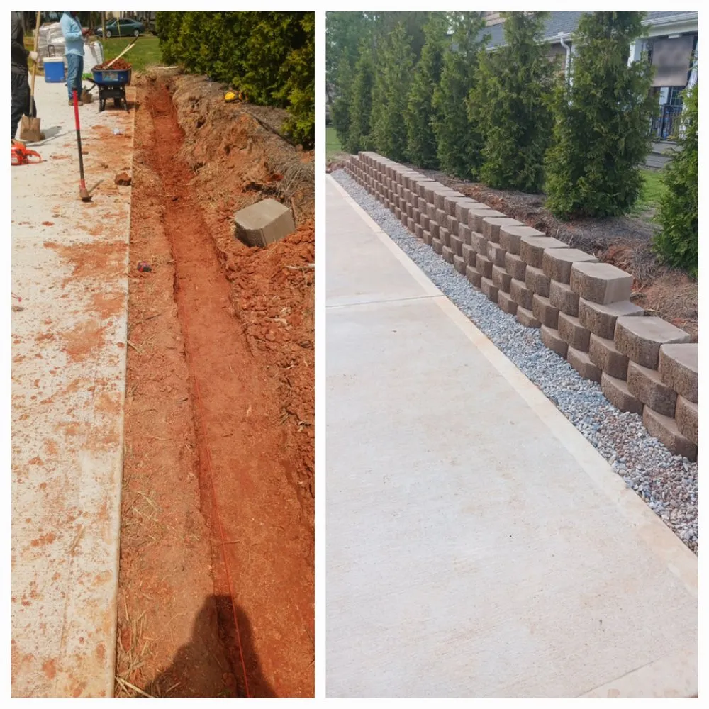 Top-rated garden landscaping for beautiful yards in York, SC by Andrade Green Landscaping