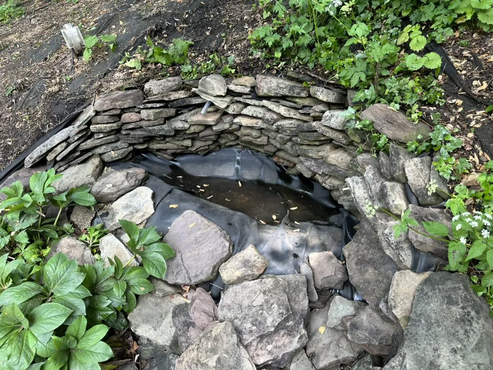 Custom landscape design in Hampstead, MD by Andrade