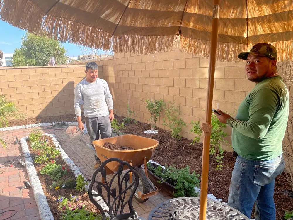 Expert garden landscaping experts serving Ontario, CA - Andrade’s Landscaping and Tree Service