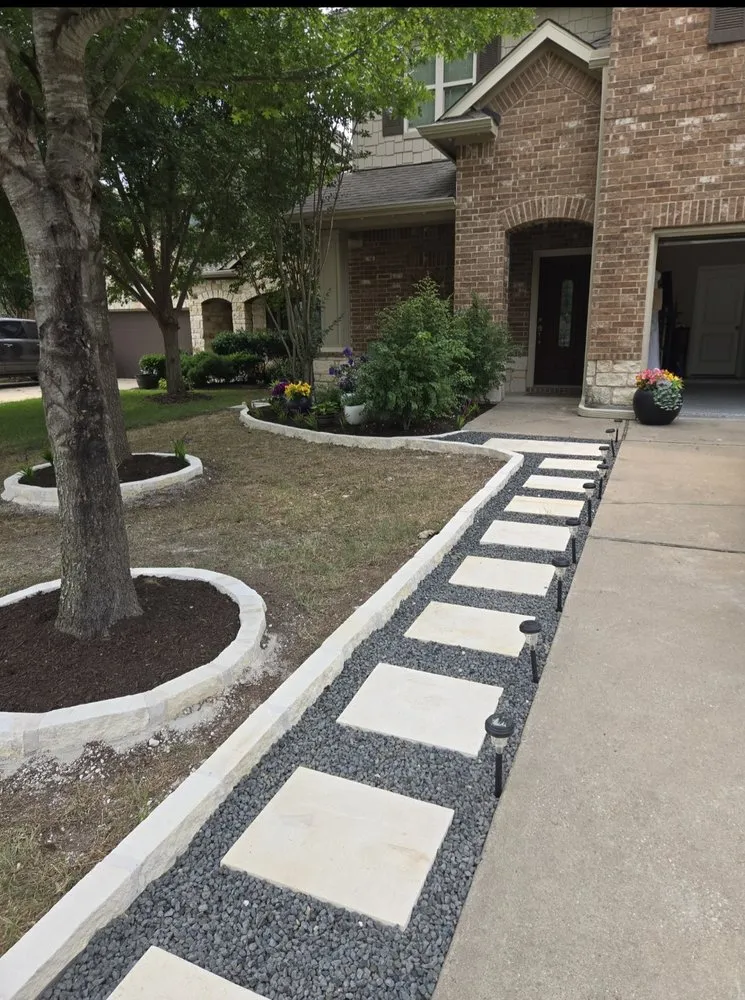 Expert landscape design in Austin, TX by Andres Landscaping