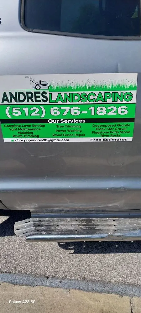 Professional lawn care service in Austin, TX by Andres Landscaping