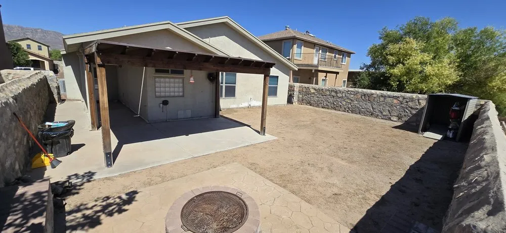 Expert yard cleanup service in El Paso, TX - Andres Landscaping