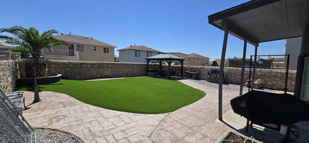 Expert landscape design in El Paso, TX by Andres Landscaping