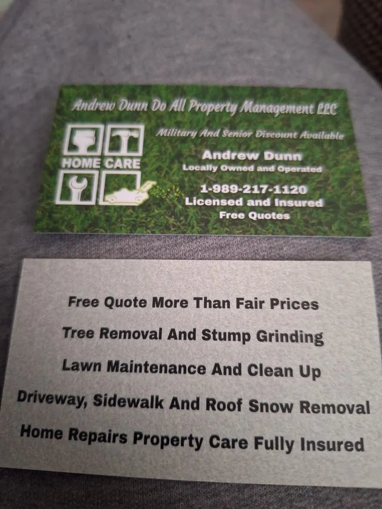 Expert yard cleanup service experts serving Lewiston, MI - Andrew Dunn Do All Property Management