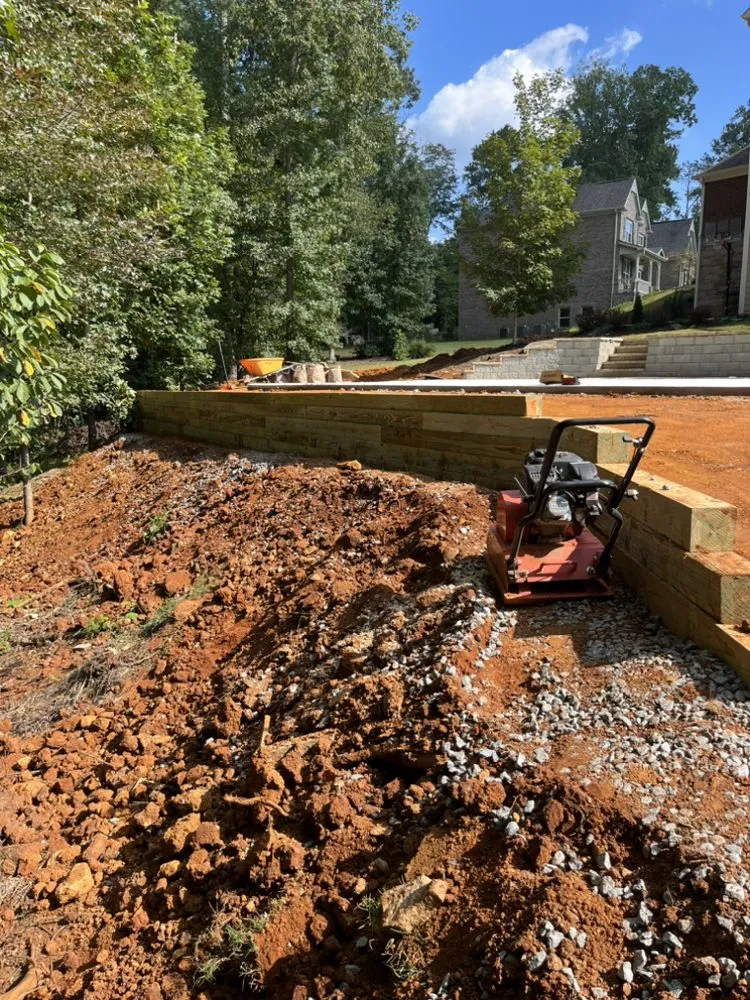 Expert lawn care service for residential properties in Acworth, GA by Andrew Hardscape and Landscaping