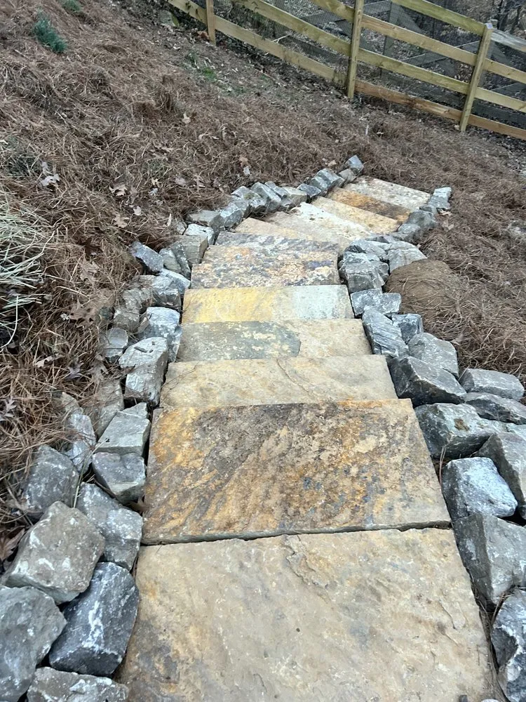 Professional garden landscaping in Acworth, GA - Andrew Hardscape and Landscaping