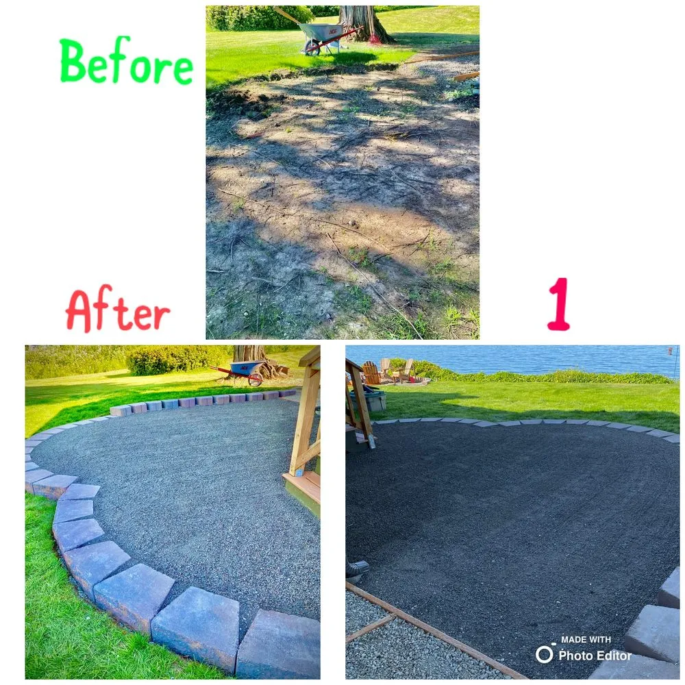 Custom landscape design in Shelton, WA by Andrew Landscaping