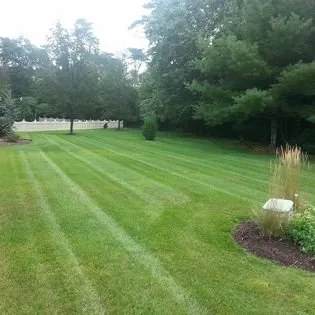 Professional lawn mowing service in Georgetown, DE by Andrews Landscaping and Fence