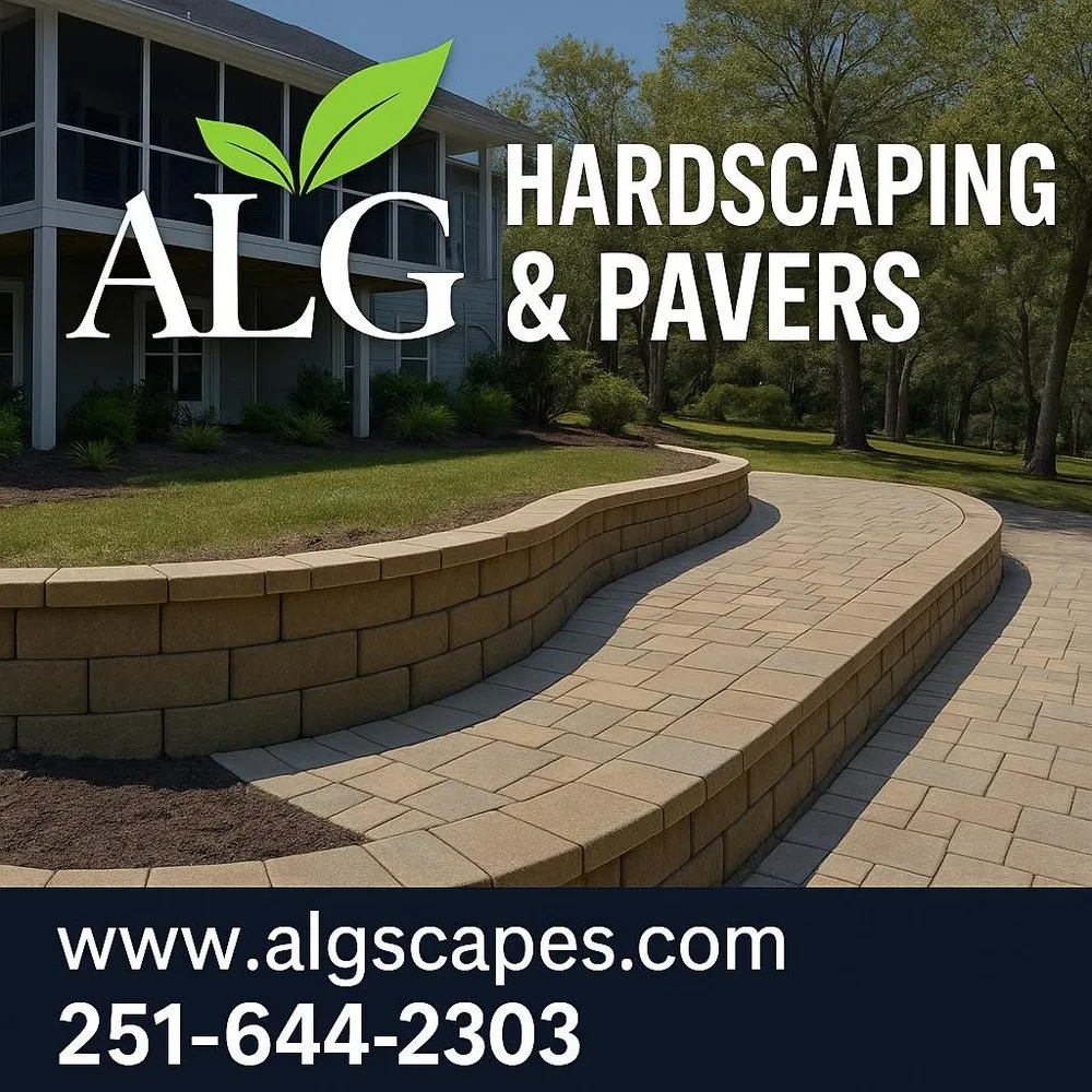 Custom landscape design in Daphne, AL - Andrews Lawn & Garden
