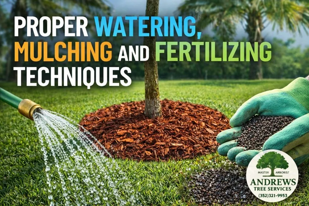 Expert garden landscaping in Lady Lake, FL - Andrews Tree Service