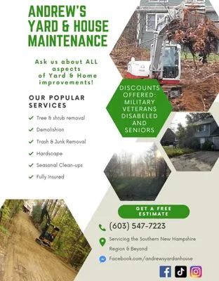Andrew's Yard and House Maintenance